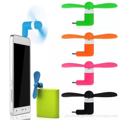 Mini Usb Fan for Office Home Electric Laptop Fan With Double Side Bladeless Desk Blades Abanico Portable Computer Pc Fan